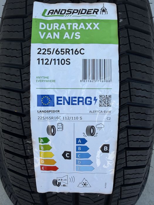 Нови всесезонни бусови гуми LANDSPIDER DURATRAXX VAN A/S 225/65R16C 112/110S 2256516 2256516C