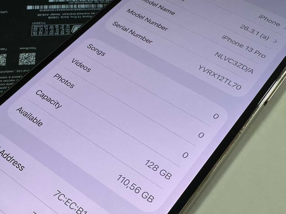 iPhone 13 Pro 128GB Gold