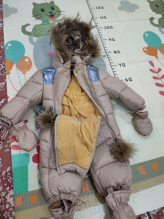 Зимний детксий комбинезон