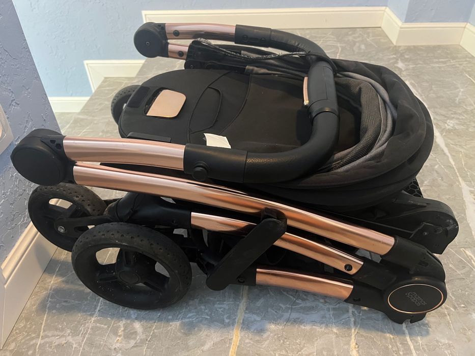 Лятна количка Mamas & Papas - Airo, Black&Gold