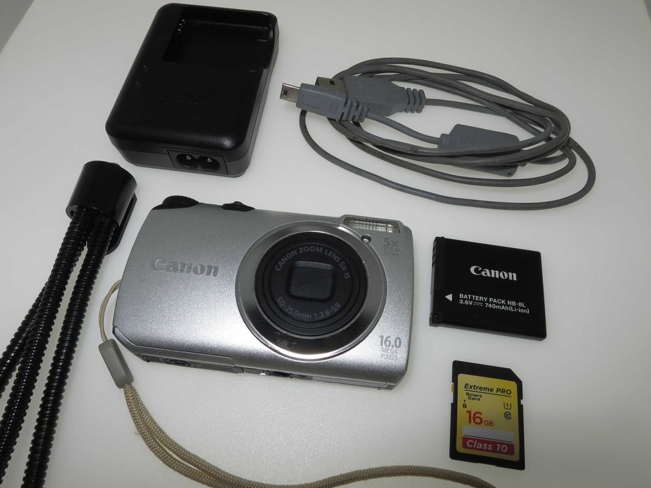 Canon PowerShot A3300 компактен цифров фотоапарат работи отлично