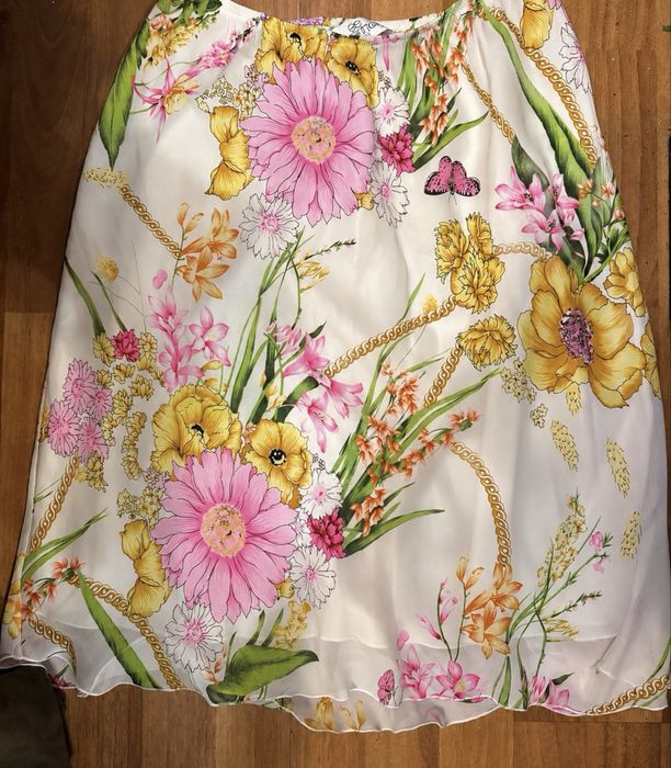 Fusta dama eleganta cu imprimeu floral