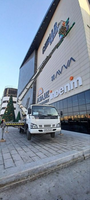 Услуги автовышки ISUZU 24/7