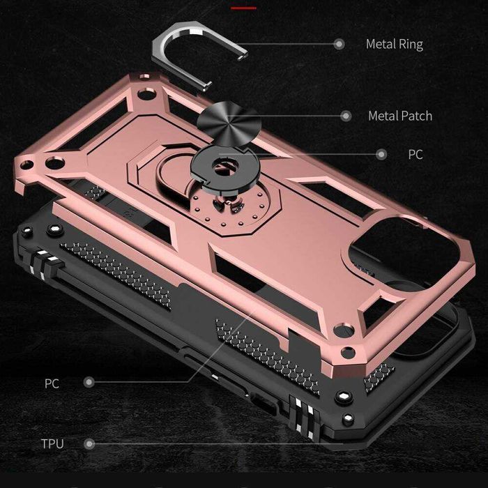 Husa hybrid ARMOR cu inel pt iPhone 13 , 13 Mini, 13 Pro , 13 Pro Max