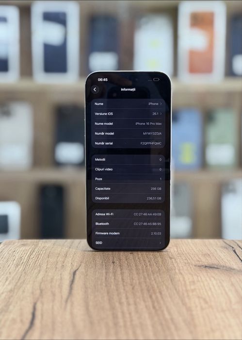 Iphone 16 pro 95% baterie