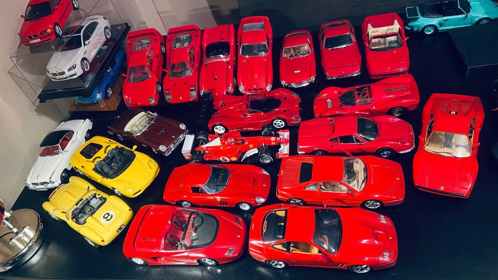 Bburago 1:18 Ferrari, Porsche, Bugatti, Mercedes колекционерски модели