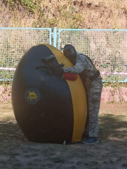 Надувные преграды - для проведения пейнтбола и других корпоративных ме