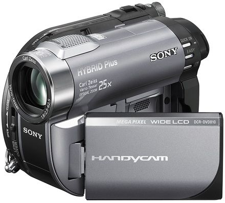 Видео камера Sony DCR-DVD810