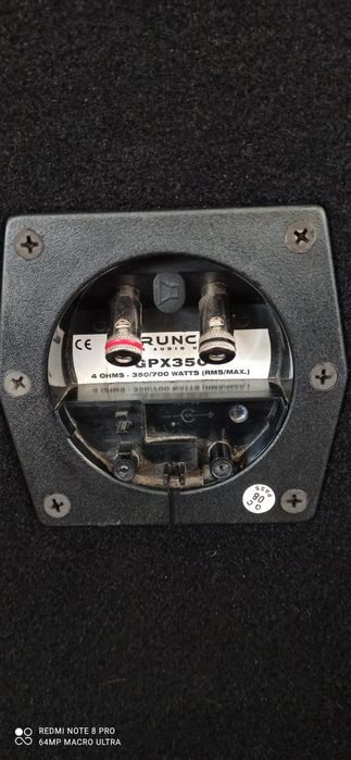 Subwoofer auto  Crunch
