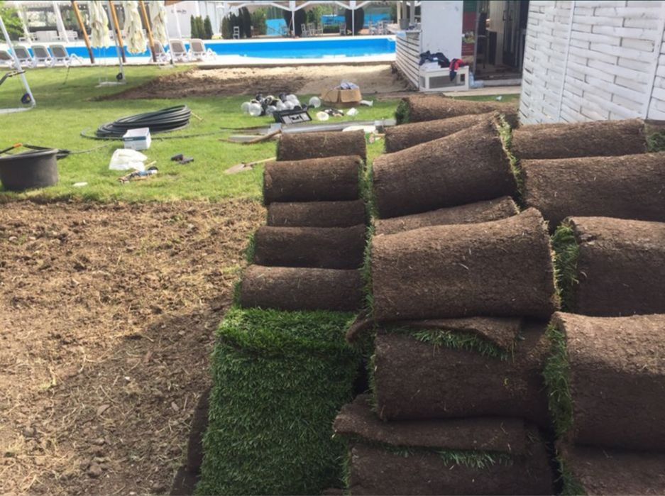 Gazon rulou si sisteme irigati automatizate oriunde in tara