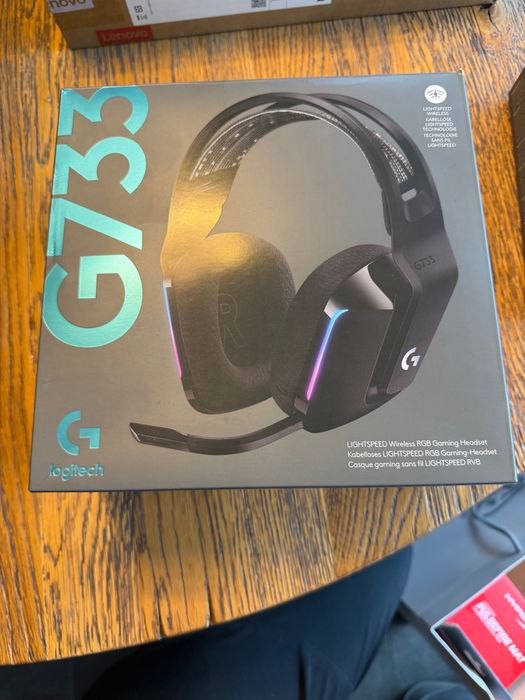 Logitech G733 LIGHTSPEED Wireless RGB Gaming Headset.