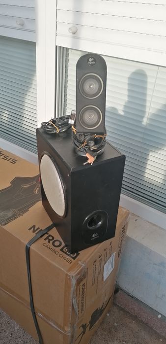 Буфер и тонколона от комплект Logitech X-530