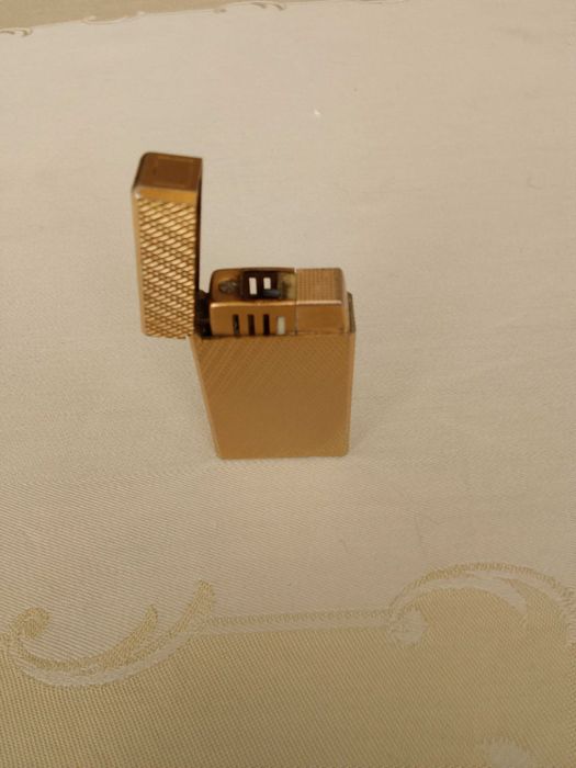 Винтидж Позлатена Газова запалка Займа Япония