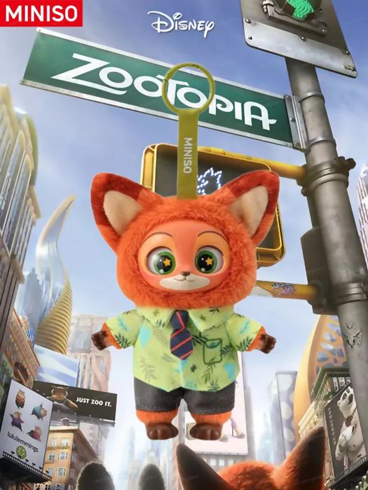 Зверополис лабубу, минисо