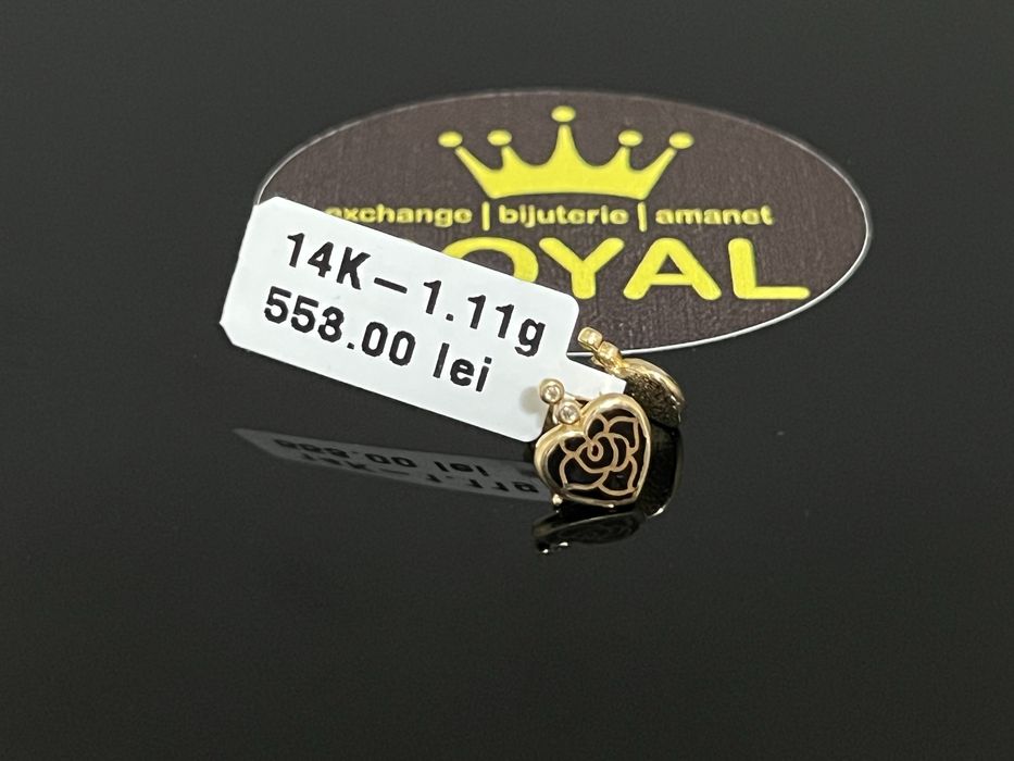 Bijuteria Royal CB : Cercei copil aur 14K 1,11 grame