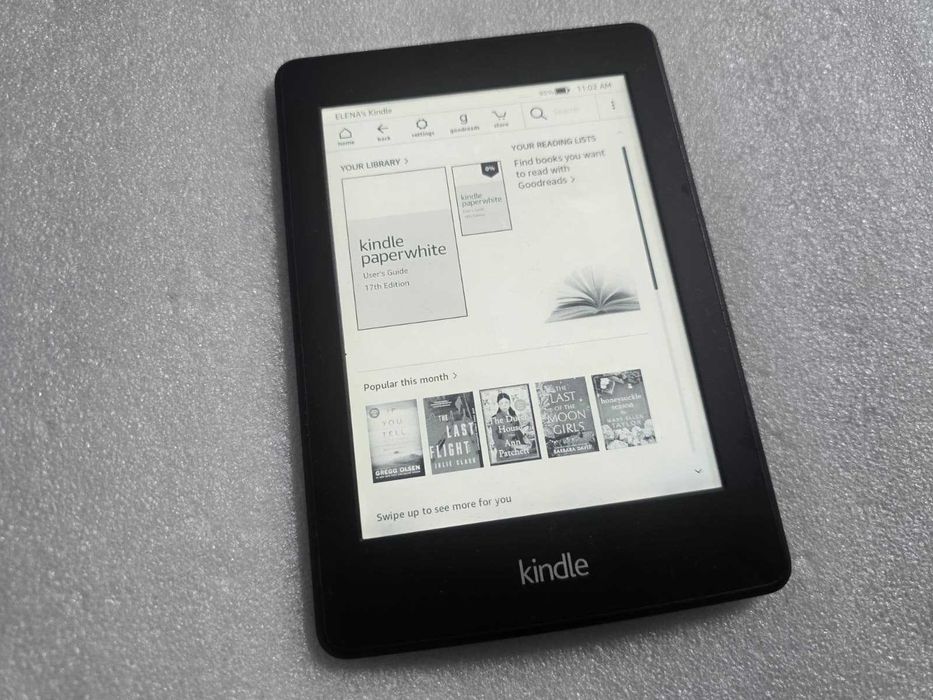 Kindle Paperwhite Generatia 6 DP75SDI 4GB Wi-Fi Ecran 6" E-Ink 212 ppi