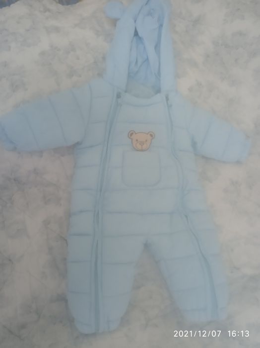 Детский зимний комбинезон