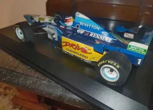 1:18 1995 Benetton Michael Schumacher Formula 1 macheta F1 Minichamps