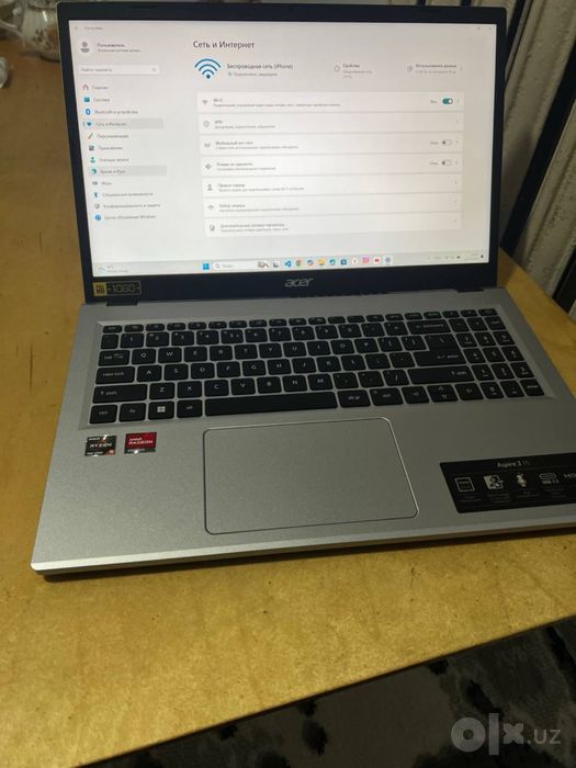 Ноутбук Acer Aspire 3 15 — Full HD, AMD Ryzen, Radeon