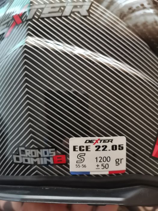 Карбонова Каска за мотор Dexter Cronos Carbon - Domin 8