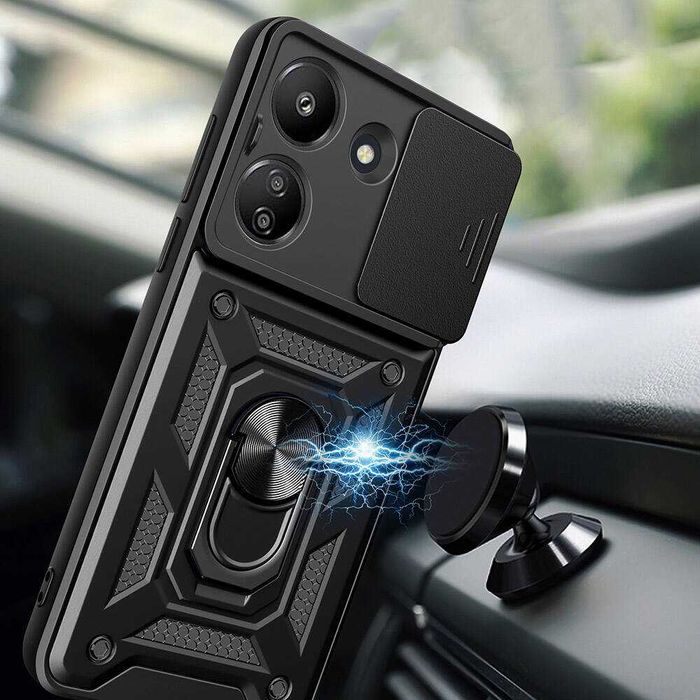 Xiaomi Redmi 13C - Удароустойчив Кейс Гръб CamShield