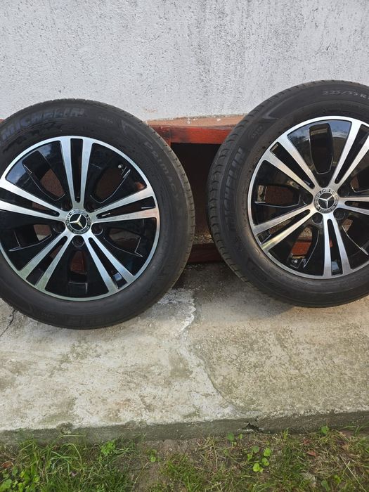 Jante cu anvelope mercedes originale 225 55 r17