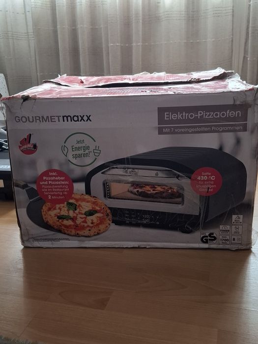 Cuptor electric pentru pizza Gourmetmaxx