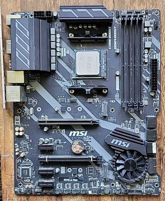 Комплект MSI X570-A PRO + AMD Ryzen 9 3900X |