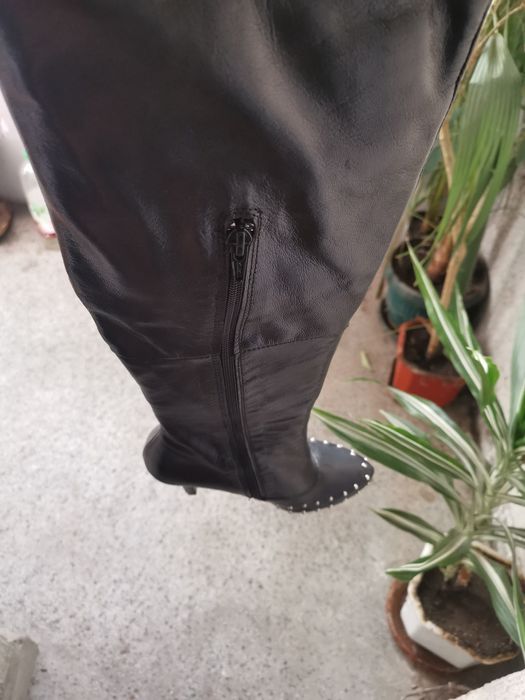 ЕСТЕСТВЕНА кожа чизми