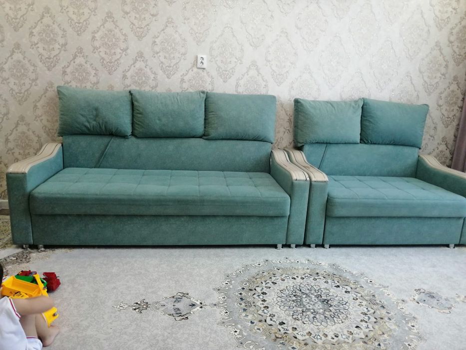 Диван сатылады 2 жазылады екеуінде