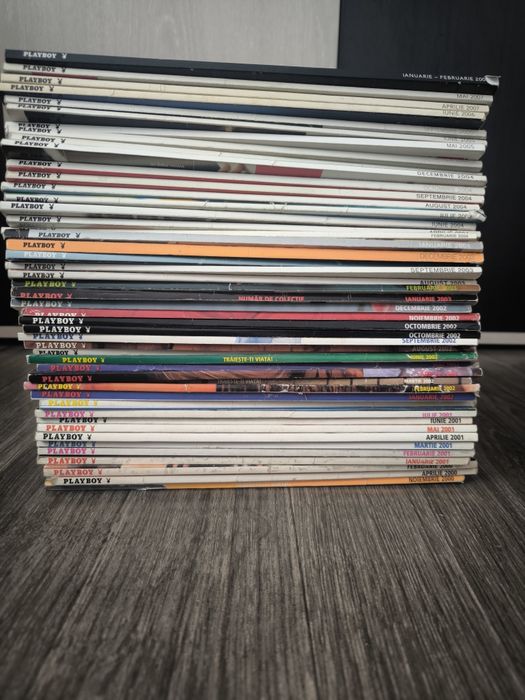 Colecție reviste PLAYBOY  2000 -2008