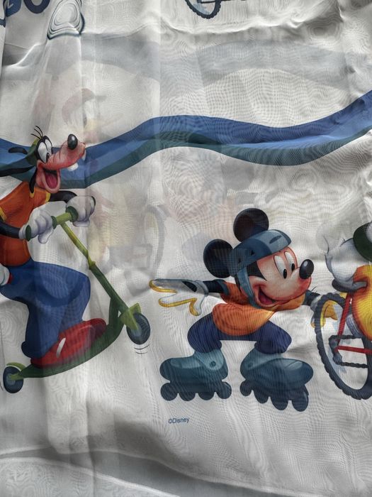 Perdea + draperii Mickey Mouse în stare foarte bună