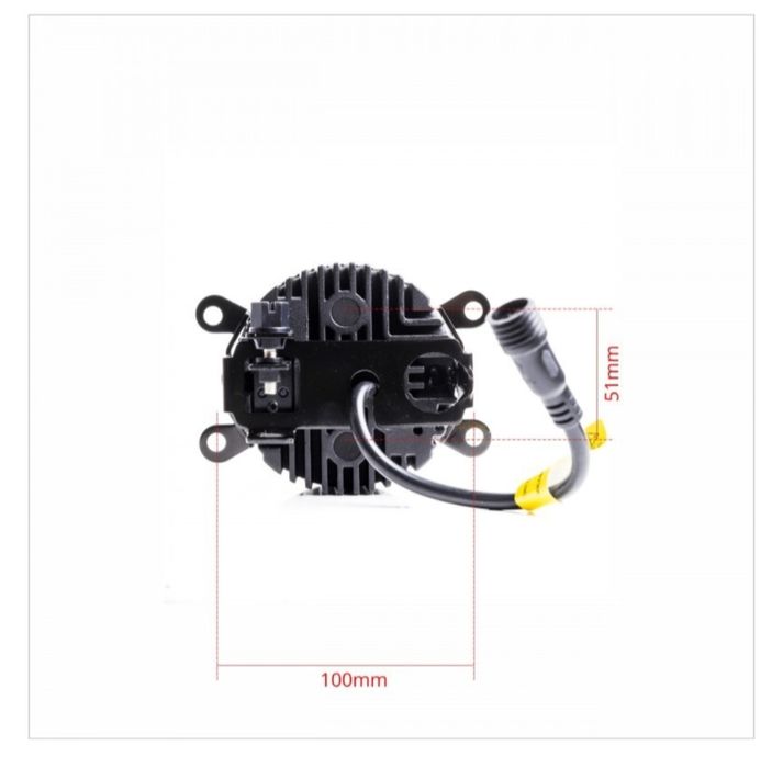 Фарове дневни / мъгла DRL/Fog LED универсални Duolight DL38  90mm нови