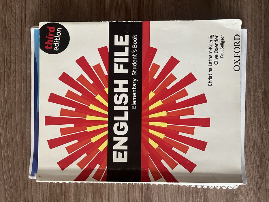 Учебники по англискому с курсов