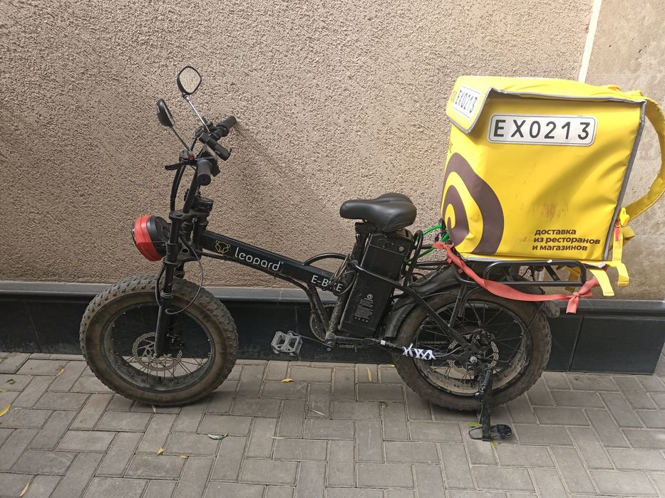 Электровелосипед леопард