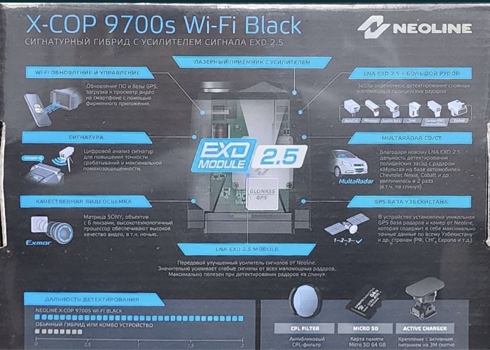 Антирадар Antiradar Neoline 9700s видеорегистратор