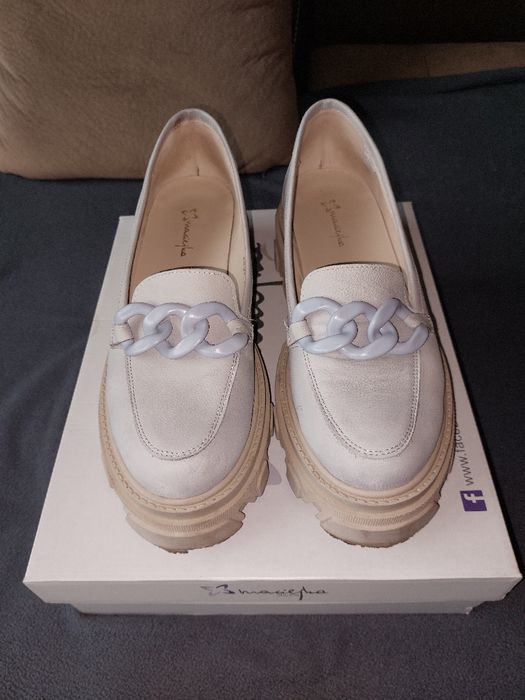 Дамски кожени лоуфари