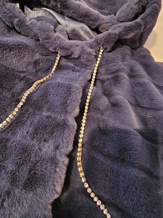 Пухено кожухче от изкуствен косъм