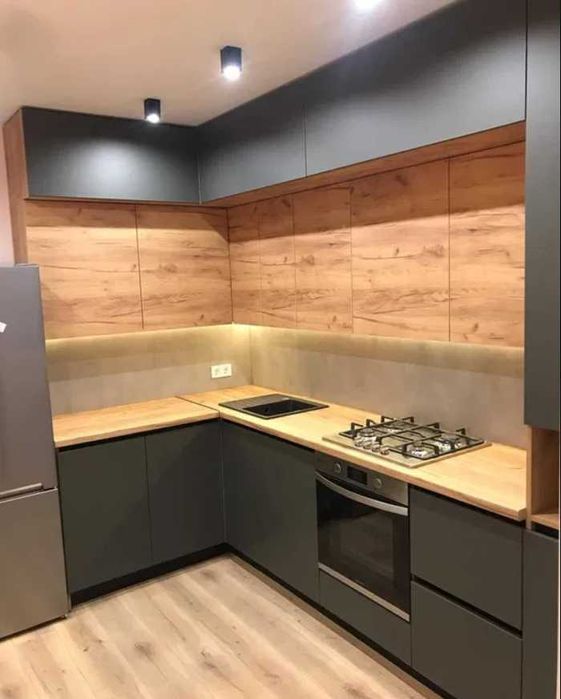 Кухни на заказ, шкафы купе, гардеробные. Изготовление мебели под Ключ ...