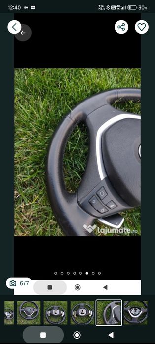 Volan BMW  echipat