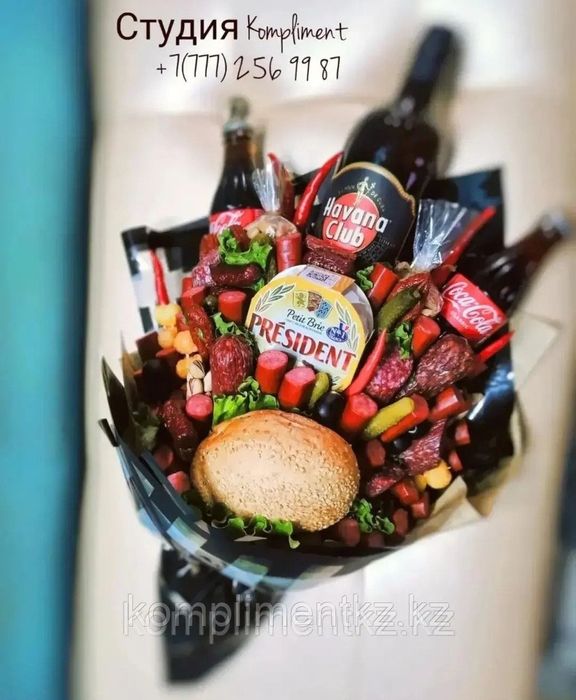 Мужской букет алматы