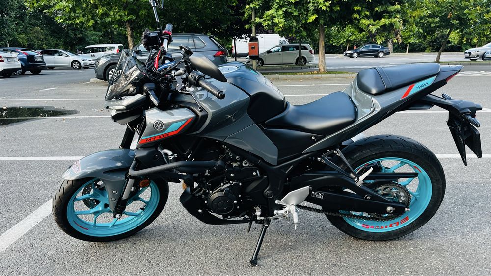 Yamaha MT-03 ABS 2023 A2 | 15.000 km | Revizii reprezentanță | Stare impecabilă