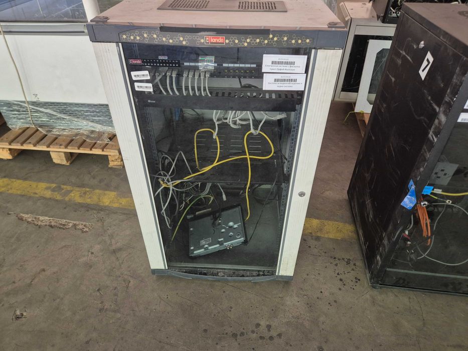 Комуникационен шкаф Lande, ProLine 20U, сървърна стойка, рак