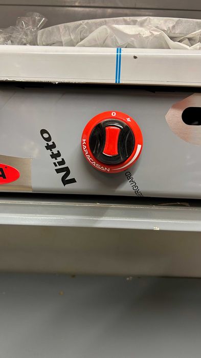 Двоен ГАЗов котлон за палачинки 750x460x150