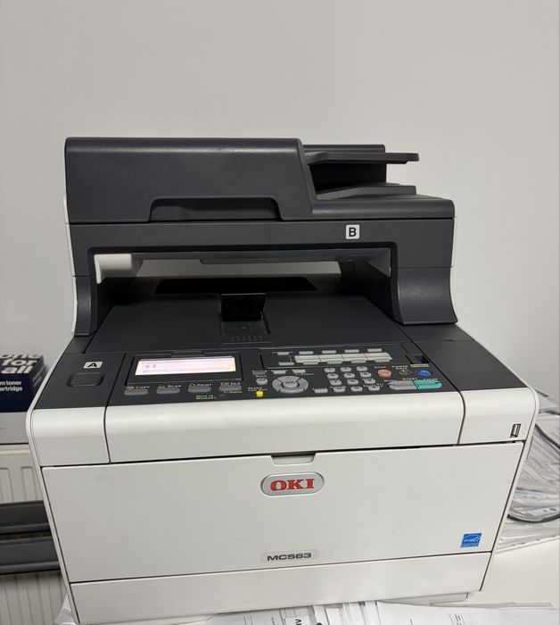 Imprimanta laser color, A4, OKI MC563