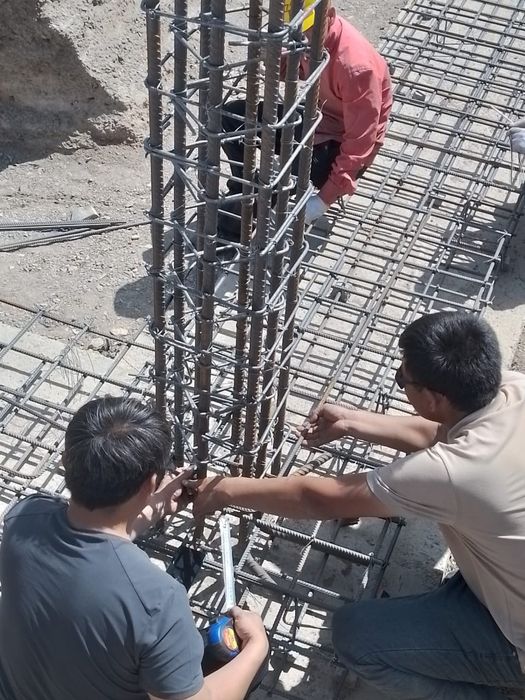 Строительная бригада/узбеки/