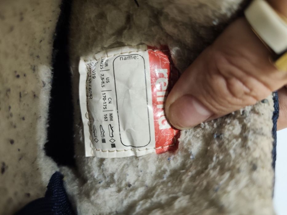 Сапоги Reima за 7000 р.24,25