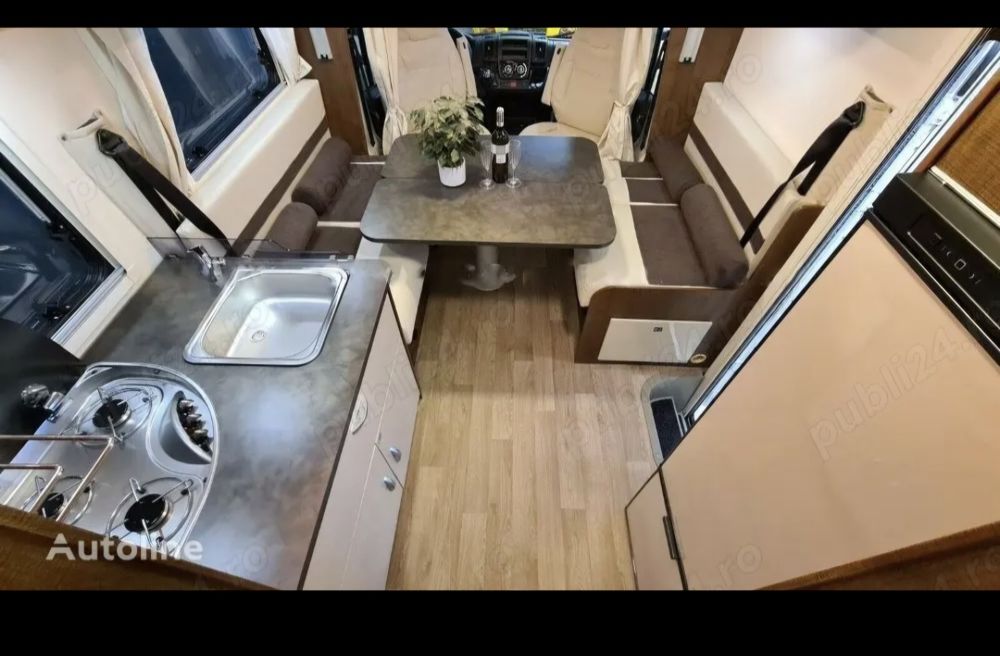 Autorulota XGO Dynamic 99 P PLUS schimb cu campervan 
Autorulota semi-integrata Fiat Ducato, XGO