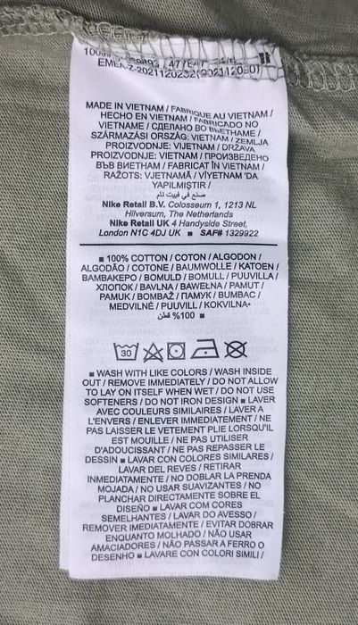 Nike NSW Essential Dress оригинална рокля S Найк памук спорт