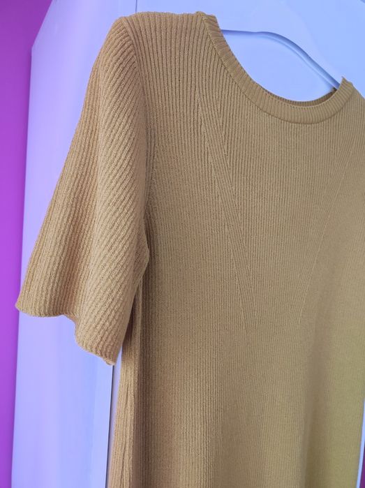 Трикотажна рокля Зара, размер S-M